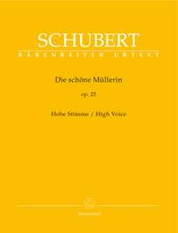 Schubert, F: Die schoene Muellerin, Op.25 (Urtext)