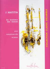 Matitia, Jean: Au bonheur des dames (alto sax & piano)