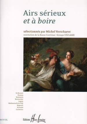 Verschaeve, Michel: Airs serieux et a boire (voice & piano)