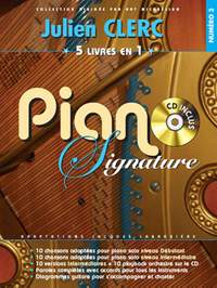 Clerc, Julien: Julien Clerc: Piano Signature (PVG/CD)