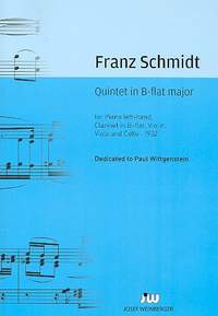 Franz Schmidt: Quintet in Bb major