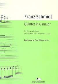 Franz Schmidt: Quintet in G major