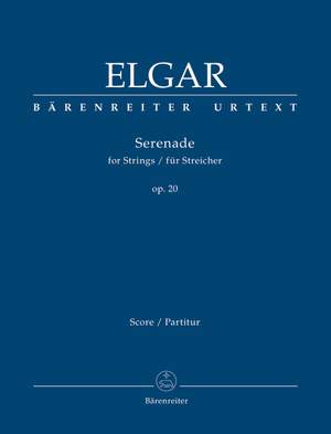 Elgar, E: Serenade for Strings, Op.20 (Urtext)