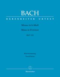 Bach, JS: Mass in B minor NEW EDITION (BWV 232) (Urtext) (L)