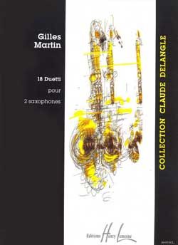 Martin, Gilles: Duetti (saxophone duet)
