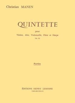 Manen, Christian: Quintette Op.33