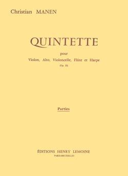 Manen, Christian: Quintette Op.33