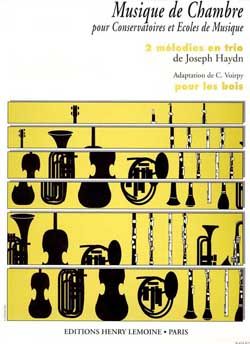 Haydn, Joseph: 2 Melodies en trio (wind ensemble)