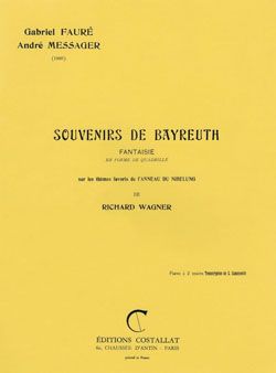 Faure: Souvenirs de Bayreuth (piano)