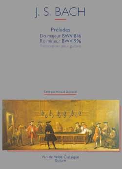 Bach, Johann Sebastian: Preludes en do maj/re min BWV846 et 996