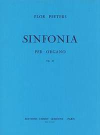 Peeters, Flor: Sinfonia Op.48 (organ)