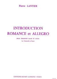 Lantier, Pierre: Introduction, romance et allegro