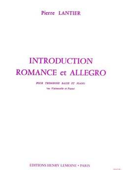 Lantier, Pierre: Introduction, romance et allegro