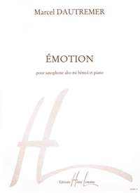 Dautremer, Marcel: Emotion (Eb saxophone and piano)