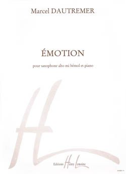 Dautremer, Marcel: Emotion (Eb saxophone and piano)