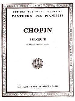 Chopin, Frederic: Berceuse Op.57 (piano)