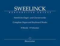 Sweelinck, J: Organ & Keyboard Works in 8 volumes (special price) (Urtext). (Includes individual volumes BA 8473-8476, 8485-8487, 8494)
