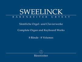Sweelinck, J: Organ & Keyboard Works in 8 volumes (special price) (Urtext). (Includes individual volumes BA 8473-8476, 8485-8487, 8494)