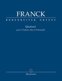 Franck, C: String Quartet (Urtext)