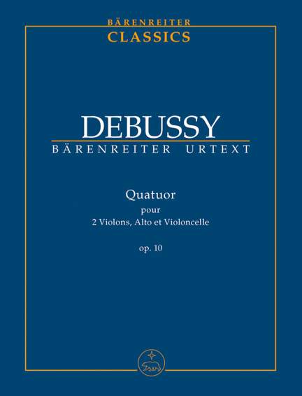 Debussy, Claude: String Quartet, Op.10 (Urtext)