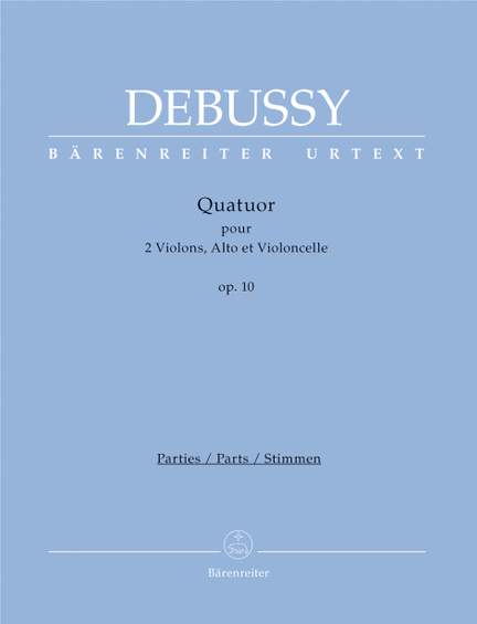 Debussy, Claude: String Quartet, Op.10 (Urtext)