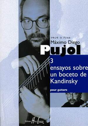 Pujol, Maximo-Diego: 3 Ensayos sobre un boceto de Kandinsky