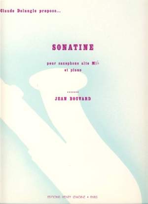 Bouvard, Jean: Sonatine (Eb sax and piano)