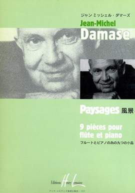 Damase, Jean-Michel: Paysages (flute and piano)
