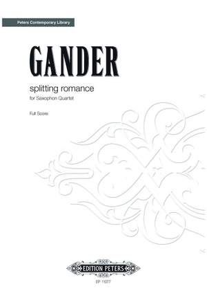 Gander, Bernhard: splitting romance