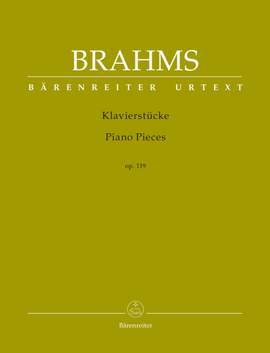 Brahms, J: Piano Pieces, Op.119 (Urtext)