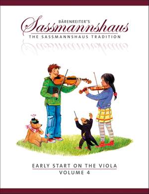 Sassmannshaus, E: Early Start on the Viola, Volume 4 (E)
