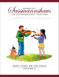 Sassmannshaus, E: Early Start on the Viola, Volume 3 (E)