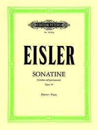 Eisler, H: Sonatina (Gradus ad parnassum) Op. 44
