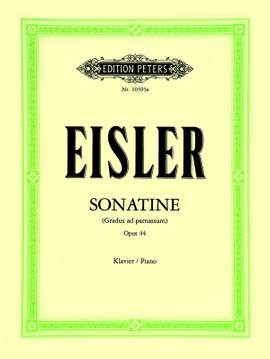 Eisler, H: Sonatina (Gradus ad parnassum) Op. 44