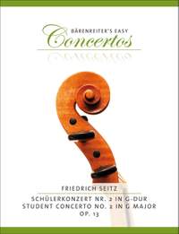 Seitz, F: Concerto No.2 for Violin in G, Op.13