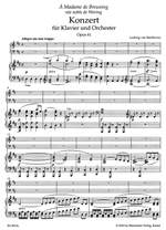 Beethoven, L van: Concerto for Piano after the Violin Concerto, Op.61 (Urtext) Product Image