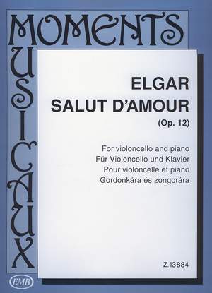 Elgar, Edward: Salut D'Amour (cello and piano)