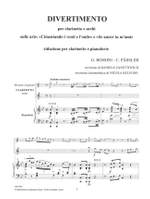 Rossini, Gioacchino Antonio: Divertimento für Klarinette B-Dur Product Image
