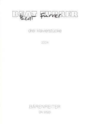 Furrer, B: Piano Pieces (3) (2004)