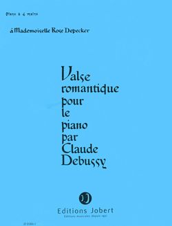 Debussy, Claude: Valse Romantique (piano duet)