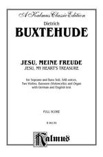 Dietrich Buxtehude: Jesu, My Heart's Treasure (Jesu, meine Freude) Product Image