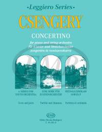 Csengery, Daniel: Concertino (piano and string orchestra)