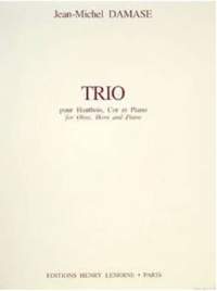 Damase, Jean-Michel: Trio (oboe, horn and piano)
