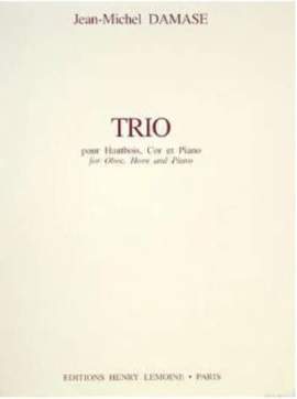 Damase, Jean-Michel: Trio (oboe, horn and piano)