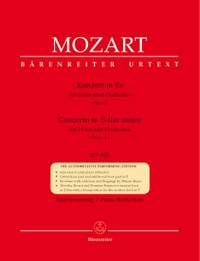 Mozart, WA: Concerto for Horn No.4 in E-flat (K.495) (Urtext)