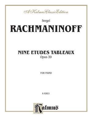 Sergei Rachmaninoff: Etudes Tableaux, Op. 39