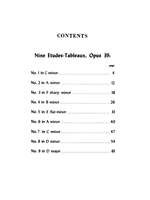 Sergei Rachmaninoff: Etudes Tableaux, Op. 39 Product Image