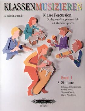 Amandi, E: Class Percussion: accompanying part 5