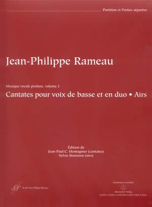 Rameau, J: Secular Vocal Music, Volume 2 (Cantatas for Low Voice, Airs) (F) (Urtext)