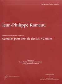 Rameau, J: Secular Vocal Music, Volume 1 (Cantatas for High Voice, Canons) (F) (Urtext)